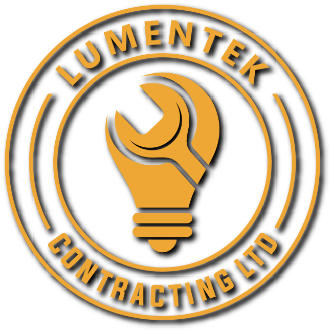 LumenTek Logo Gold with Shadow